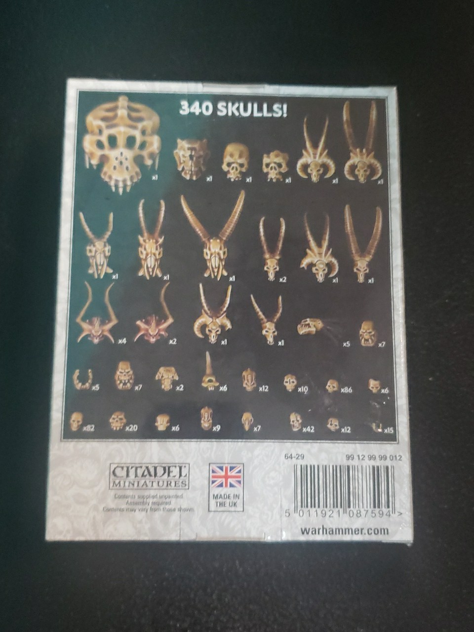 Warhammer 40k Citadel: Skulls