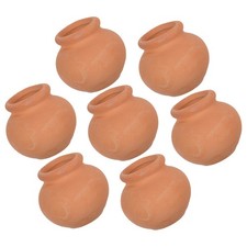  7 Pcs Mini Pots for Succulents Small Flower Bulk Flowers Clay Plants