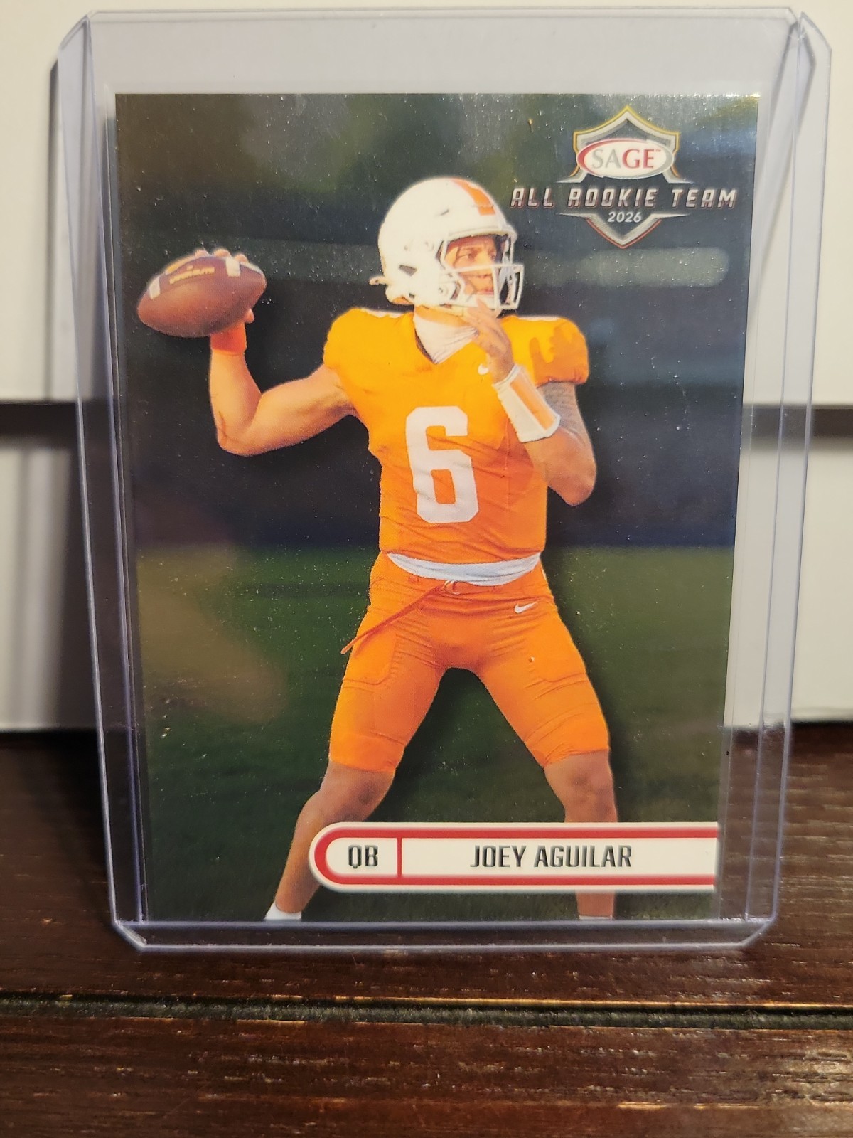2026 Sage All Rookie Team Chrome Joey Aguilar #127 Tennessee Vols