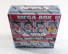 2021 Panini Prizm Draft Picks Basketball Mega Box Sealed (12 Packs) Orange Ice