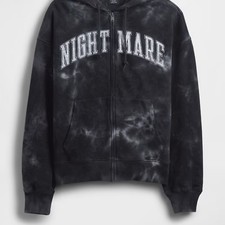 Gap × Disney Tim Burton’s The Nightmare Before Christmas Size Large Zip Hoodie🔥