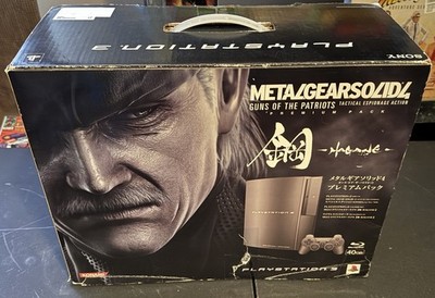 Console Sony PlayStation 3 Metal Gear Solid 4 HAGANE Limited - Édition Japon - 160 Go