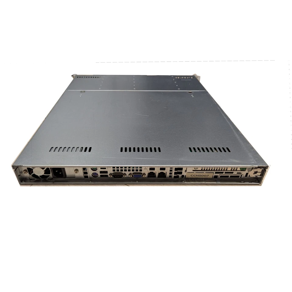 Supermicro SC813M X7SBL 1U Server Intel Core 2 Duo E7500 @2.93GHz 2GB RAM 2TB... - Image 2 of 3