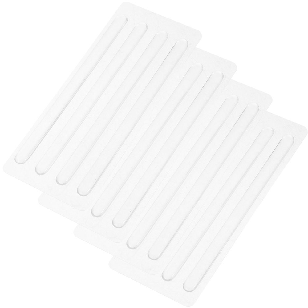 APL 4 Pezzi Strisce Pad Trasparenti Adesivi Sandali Donna Tacco Cuscino Fodere Alto Sottile