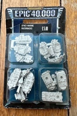 Warhammer Epic 40000 - Space Marines - Razorbacks - Neu in OVP