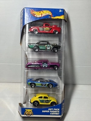 Hotwheels 1/64 🇨🇵 5pack 2003 Robo Zoo Vw Beetle,chevy,Ford 40,Pontiac - Photo 1/4