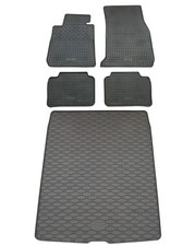 Gummi Fußmatten Kofferraumwanne für 3er BMW F30 Limo 2012- im Set Gummimatten