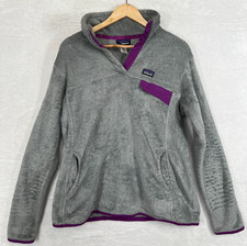 Patagonia Re-Tool Fleece Damen XL grau lila D...