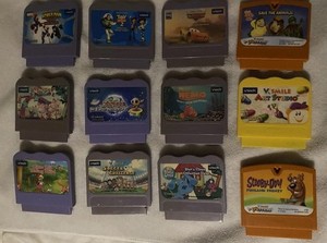 Vtech Game Lot 12 Games Untested Please Read Description