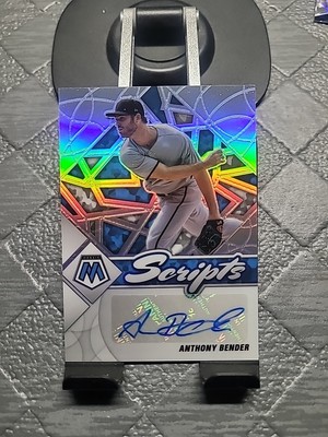 2022 Mosaic Anthony Bender AUTO #SC-AN AUTO SCRIPTS PRISM