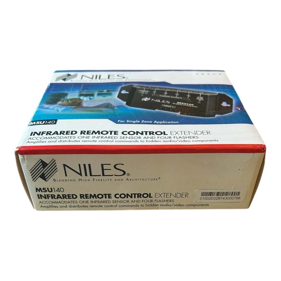 Niles Infrared Remote Control Extender MSU140 - Main System Unit NEW IN BOX - Image 3 of 4