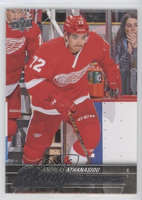 2015-16 Upper Deck Young Guns Andreas Athanasiou #458 Rookie RC 1t0