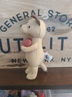 Jellycat Mini Messenger Puppy Dog Holding Heart Plush Stuffed Animal Retired  — photo 2