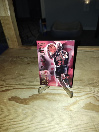 Michael Jordan 1996 Fleer - Stackhouse's- All-Fleer - #4-MINT