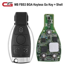CGDI For Mercedes-Benz FBS3 BGA Keyless Go Key + Shell For W221 W216 W164 W251 CGDI For Mercedes-Benz FBS3 BGA Keyless Go Key + Shell For W221 W216 W164 W251