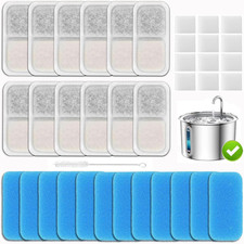 Pet Fountain Filters Fit for Oneisall PWF-001 2L/67Oz Cat Water Fountain 12