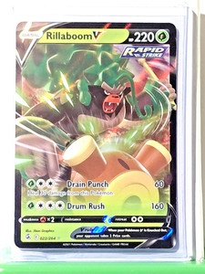 rillaboom v pokemon card value Rillaboom V Full Art