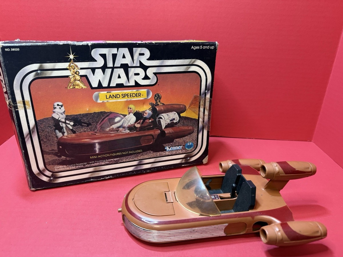 レア！新品未使用　STAR WARS LAND SPEEDER ケナー製 VINTAGE Kenner STAR WARS LANDSPEEDER with ORIGINAL BOX 1983 NICE