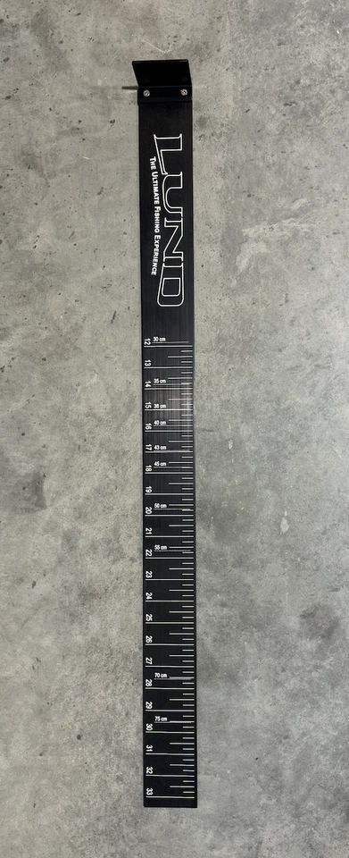 Lund Aluminum Fish Ruler Measuring Board for Boat – Marine Grade – New