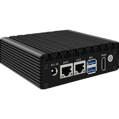P1 X86 Soft Routing Intel N3710 Mini PC low Power Industrial Fanless Pocket PC