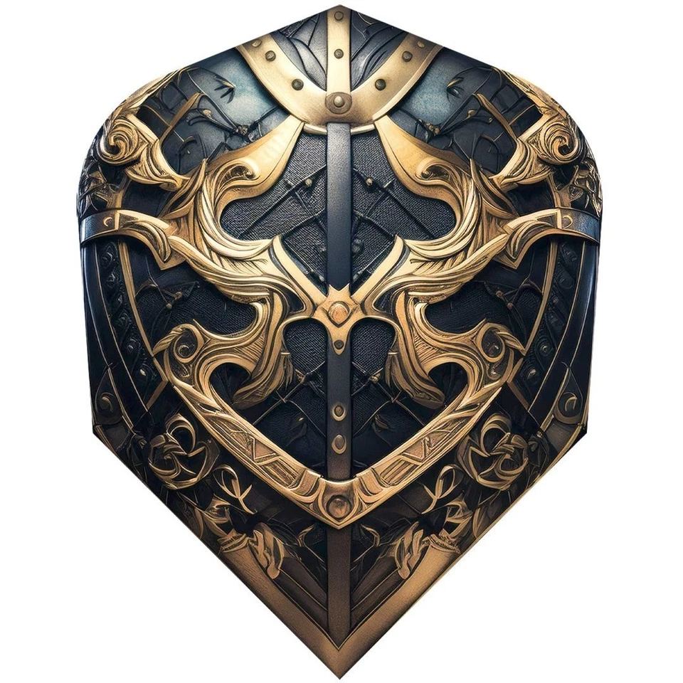 Dart Shot - Viking Odin - Flights No6 Flyer - Stückzahl wählbar -