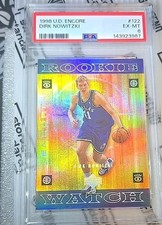 1998-99 Upper Deck Encore - Rookie Watch Dirk Nowitzki #122 (RC)