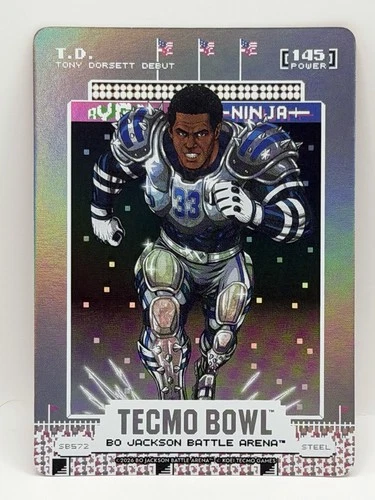 Bo Jackson Battle Arena Tecmo Bowl T. D. Tony Dorset Debut