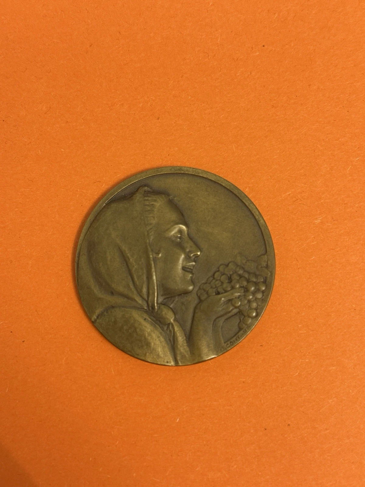 Médaille Syndicat National Du Commerce En Gros Des Vins / Cidre/ Spiritueux …