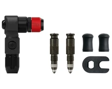 Lezyne ABS Pro Clik Chuck w/ Clik Valve Cores (Black) [1-ABSP-CLKVL-V104]