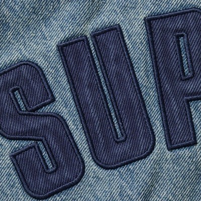 Supreme Arc Denim Coaches Jacket Washed Indigo (Size Medium