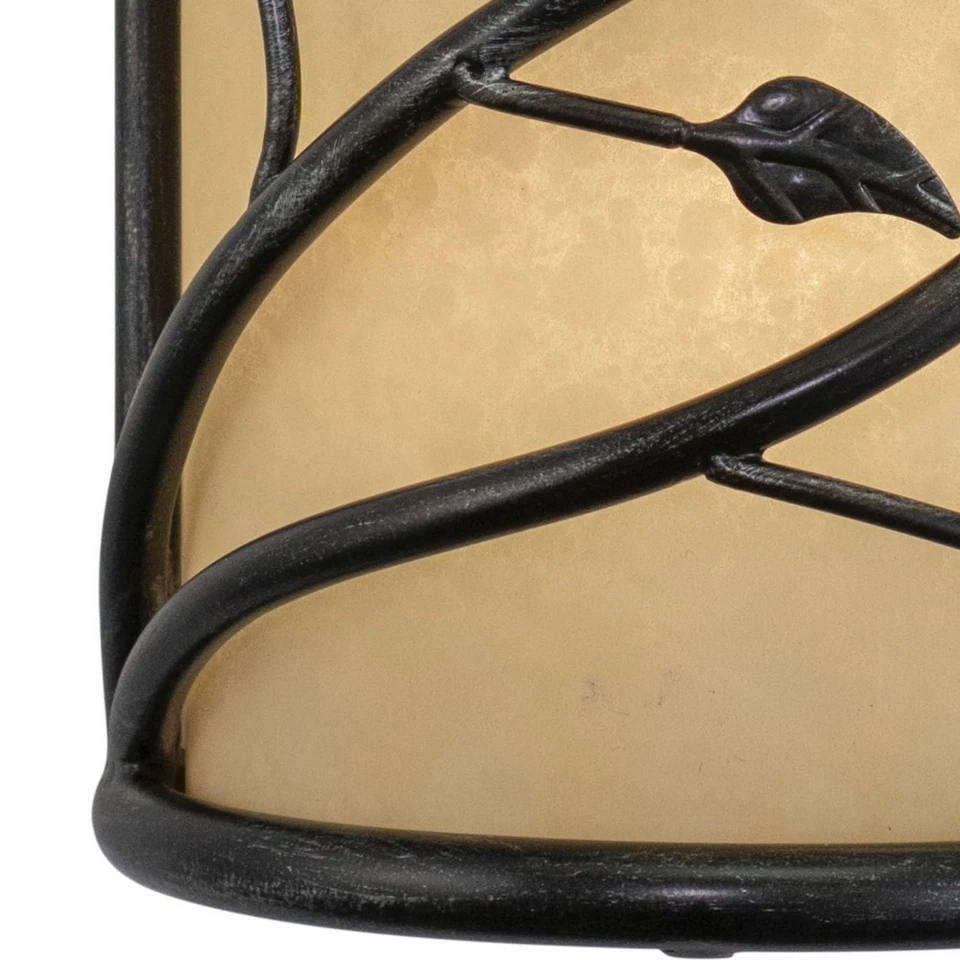 2-светлое настенное бра Vine в деревенском стиле высотой 15 дюймов и высотой 9,25 - Изображение 4 из 4