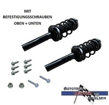 2x STOSSDÄMPFER MIT FEDERN VORNE VORMONTIERT MIT BEFESTIGUNGSSCHRAUBEN