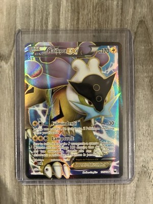 Pokmon TCG Raikou EX Full Art Ultra Rare Holo Card 105/108 - Italian | eBay Pokmon TCG Raikou EX Full Art Ultra Rare Holo Card 105/108 - Italian | eBay