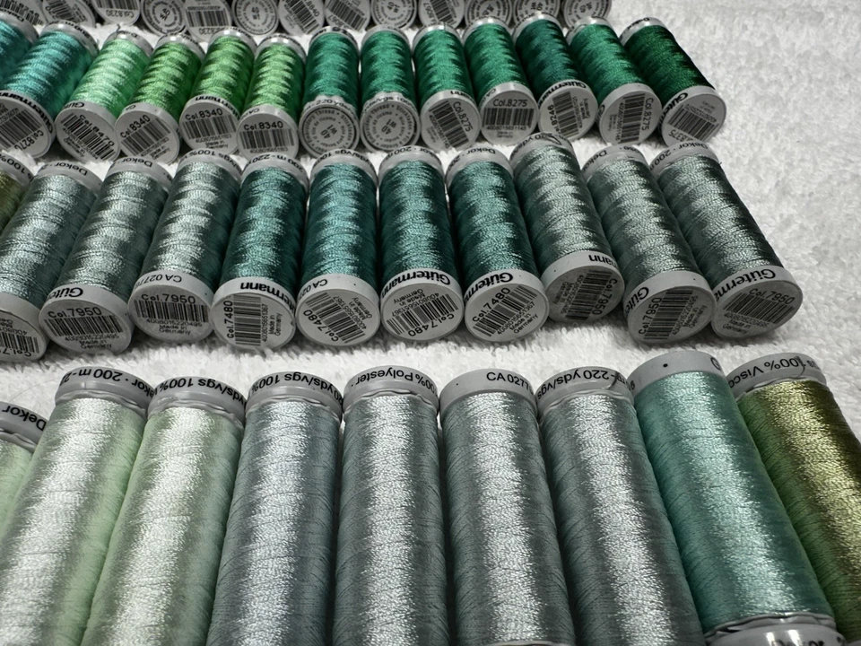 70 Spool Lot Of Gutermann And Sulky Embroidery Thread - Image 4 of 4
