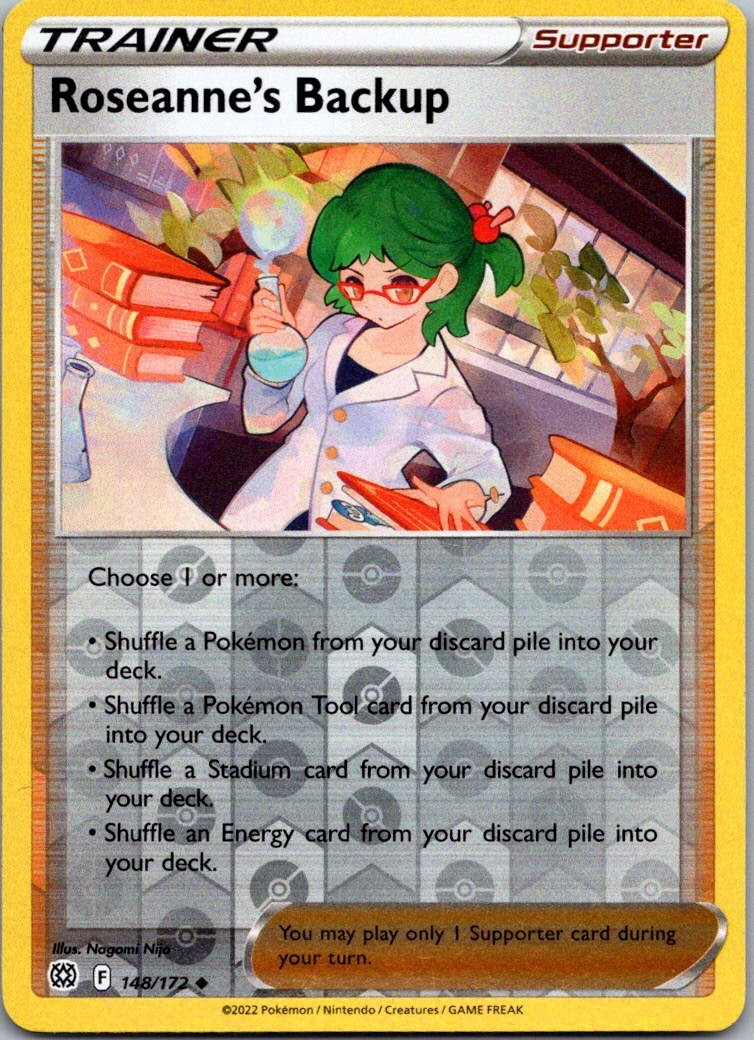 Roseanne's Backup Uncommon SWSH09: Brilliant Stars 148/172 NM