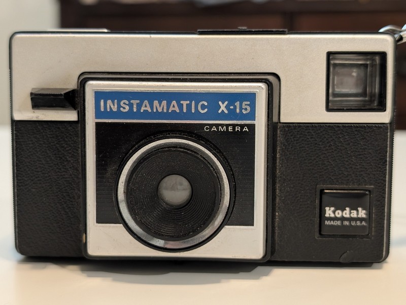 Kodak Camera INSTAMATIC X-15 Point and Shoot 126 Film Camera