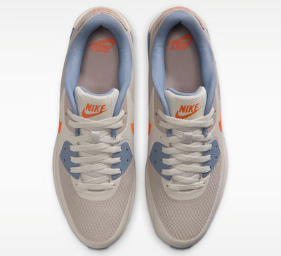 Nike Air Max 90 G Golf Shoes Moon Particle Light Bone Orange Men's Size 8 - 13