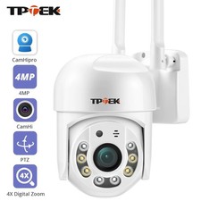 4MP PTZ WiFi IP Camera Outdoor CCTV 1080P 4X Zoom CamHi Security