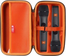 JBL Wireless Two Microphone System with Dual-Channel Receiver. Orange Box Only
