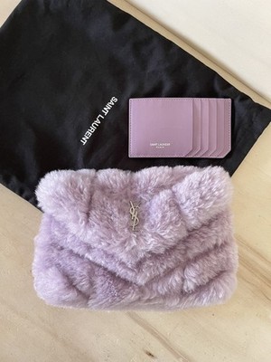 Saint Laurent Puffer Pouch