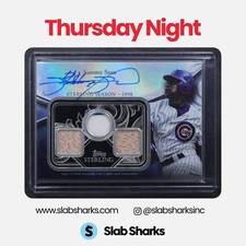 2024 TOPPS STERLING #SSAR-SSO SAMMY SOSA SEASONS BLUE TRIPLE RELIC AUTO /10