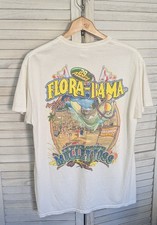 Flora-Bama Sz L 2013 Interstate Mullet Toss White Short Sleeve T-Shirt