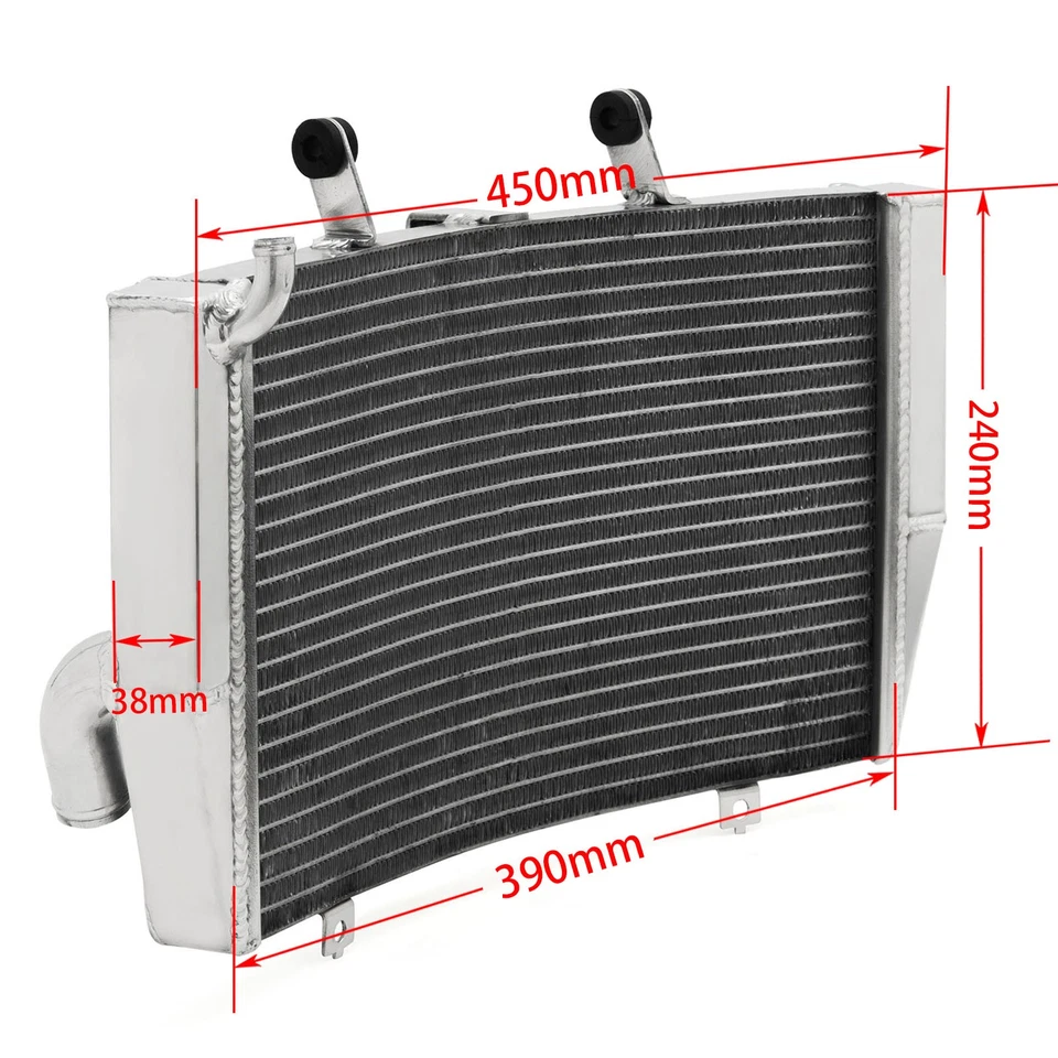 Aluminium Radiateur Radiator pour Honda VFR1200F 10 11 12 13 14 15 16 VFR 1200 F - Photo 3/4