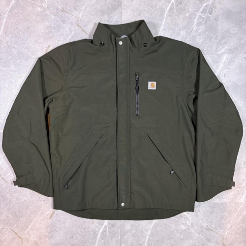 Carhartt Shoreline Storm Defender Waterproof Olive Jacket