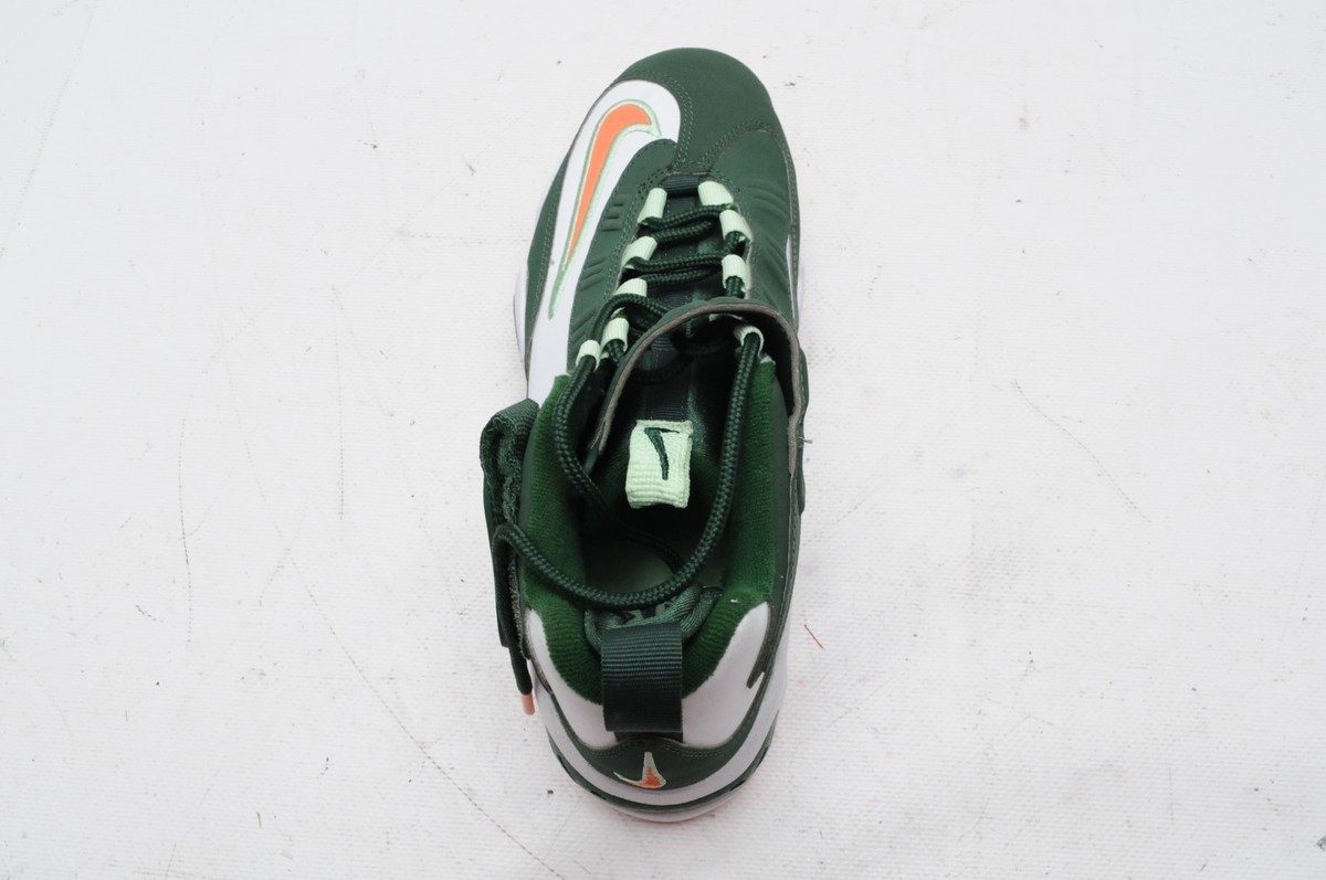 Nike Air Griffey Max Miami Hurricanes Size FZ7281-323 LEFT SHOE ONLY