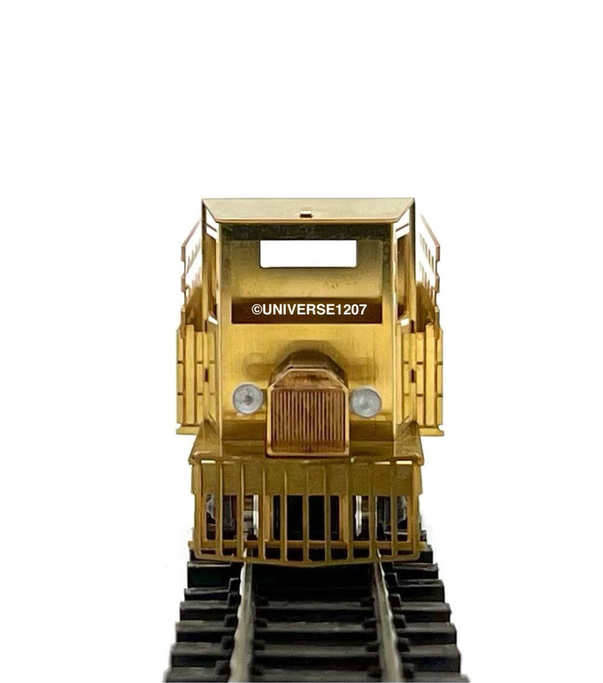 Kit Modèle Réduit Locomotive Diesel Nippon Clay Mining #2 - Échelle 1:87, HOn30/HOe, Laiton, Kit à Monter, Japon