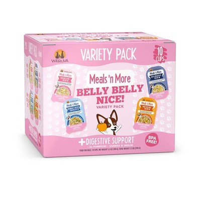 Meals 'n More Natural Wet Dog Food Digestive Support Variety 3.5oz 10 Pack
