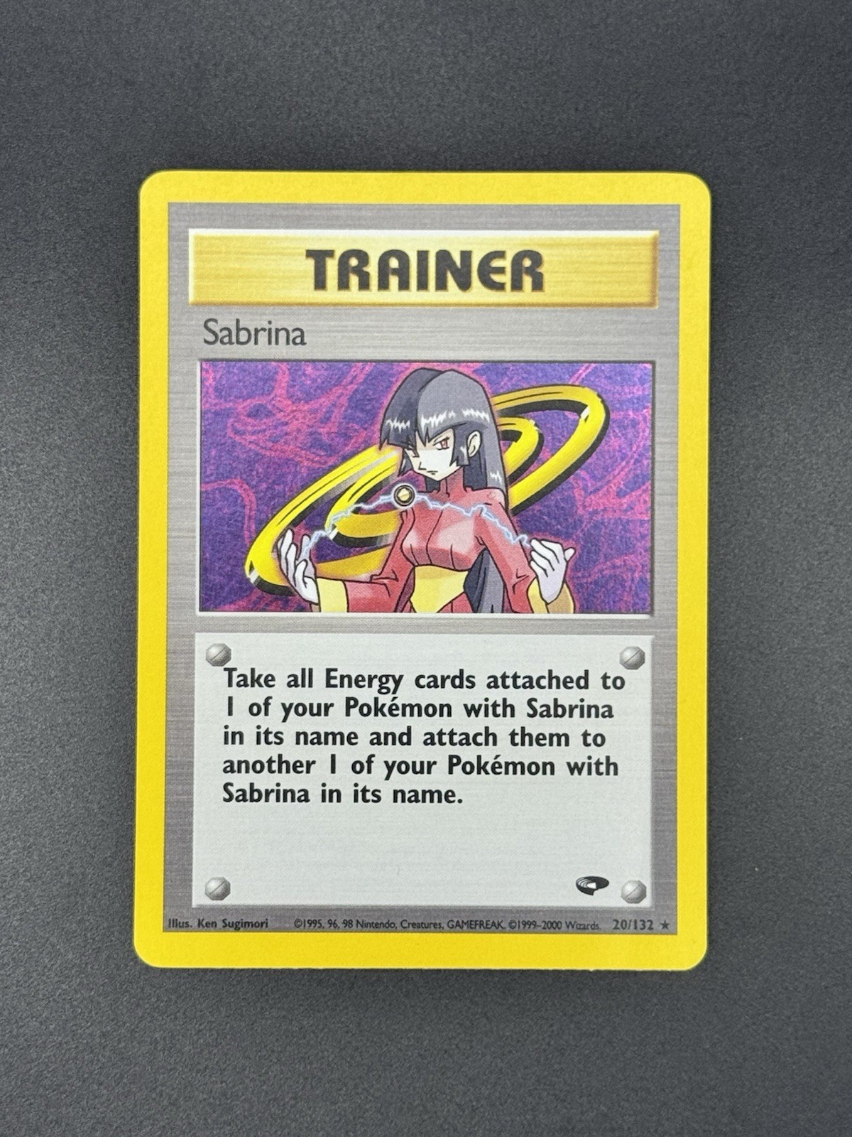 Sabrina 20/132 Gym Challenge Holo