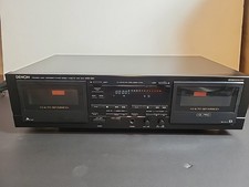Denon DRW-660 Double Stereo Precision Audio Cassette Deck Player For Parts