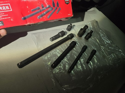 #ad #ad CRAFTSMAN RARE IMPACT ACCESORRY DRIVE TOOL SET 1 2 3 8extractors adapters $59.00